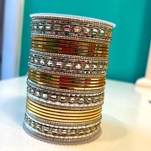Indian Gold and Silver Bangles